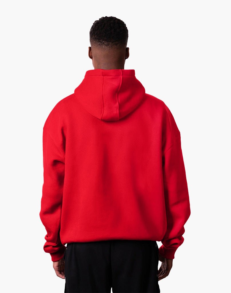 BASIC HOODIE (RED) Hoodie STATEMENT