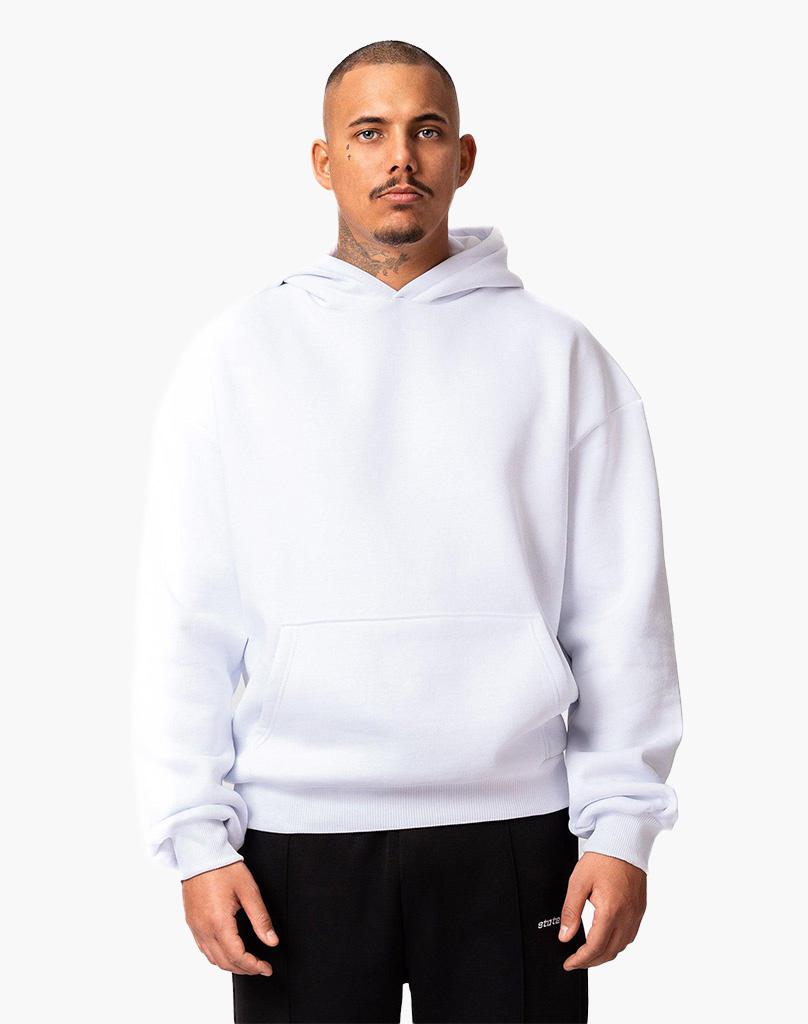 BASIC HOODIE (WHITE) STATEMENT