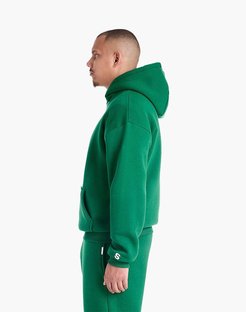 BASIC HOODIE (WOOD GREEN) STATEMENT