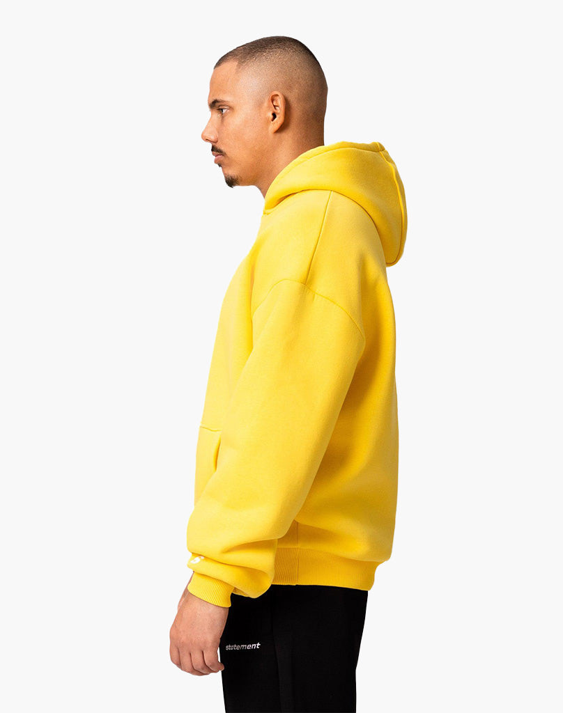 BASIC HOODIE (YELLOW) STATEMENT