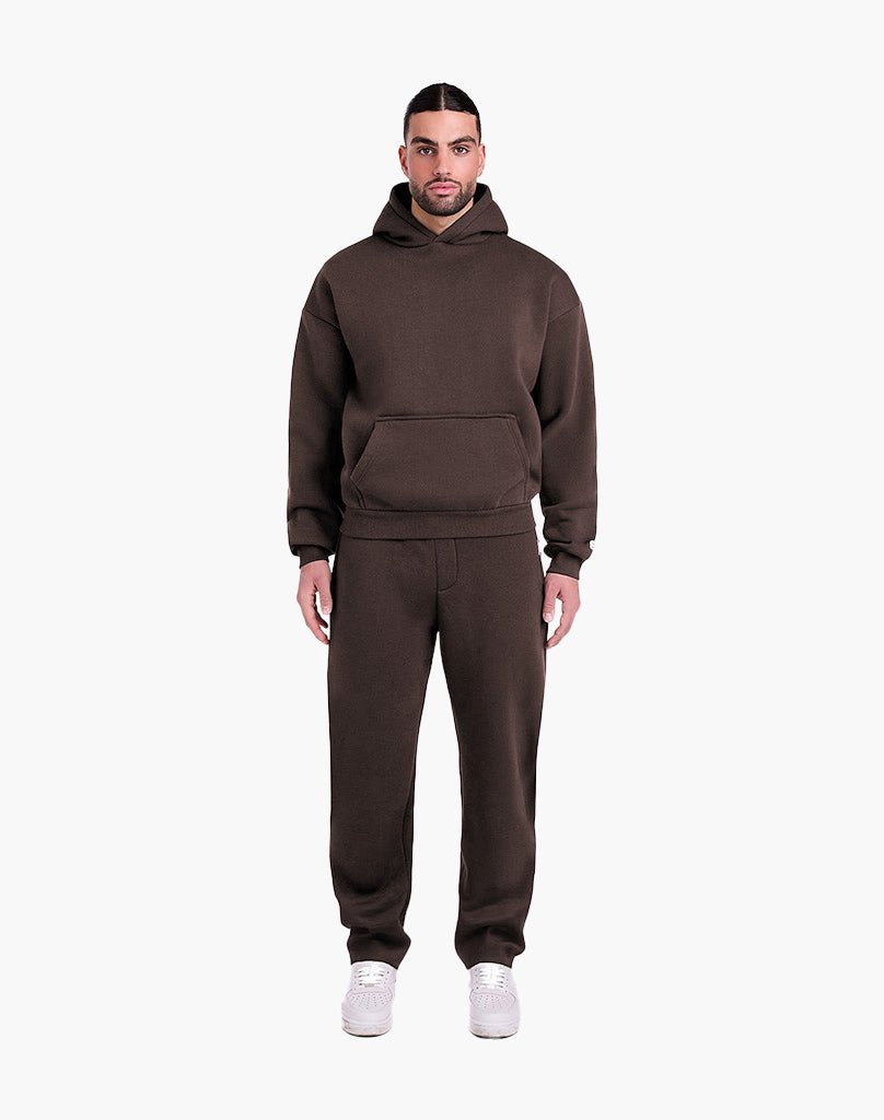 BASIC OPEN LEG JOGGER (BROWN) Pants STATEMENT