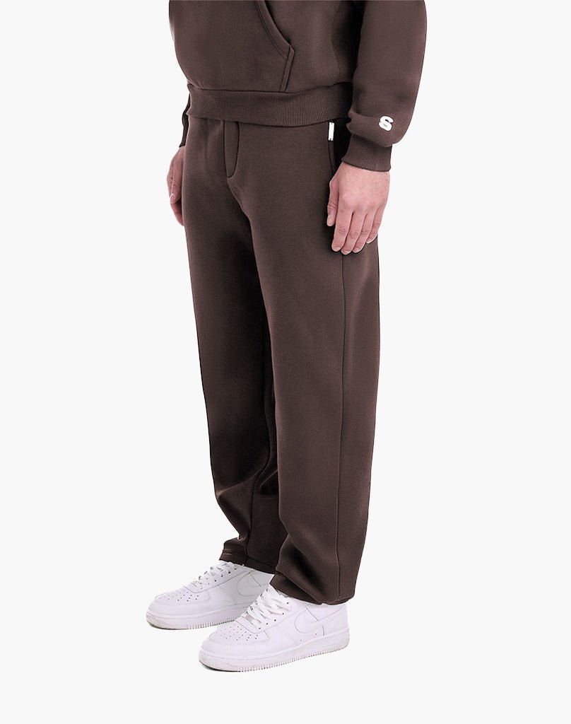 BASIC OPEN LEG JOGGER (BROWN) Pants STATEMENT