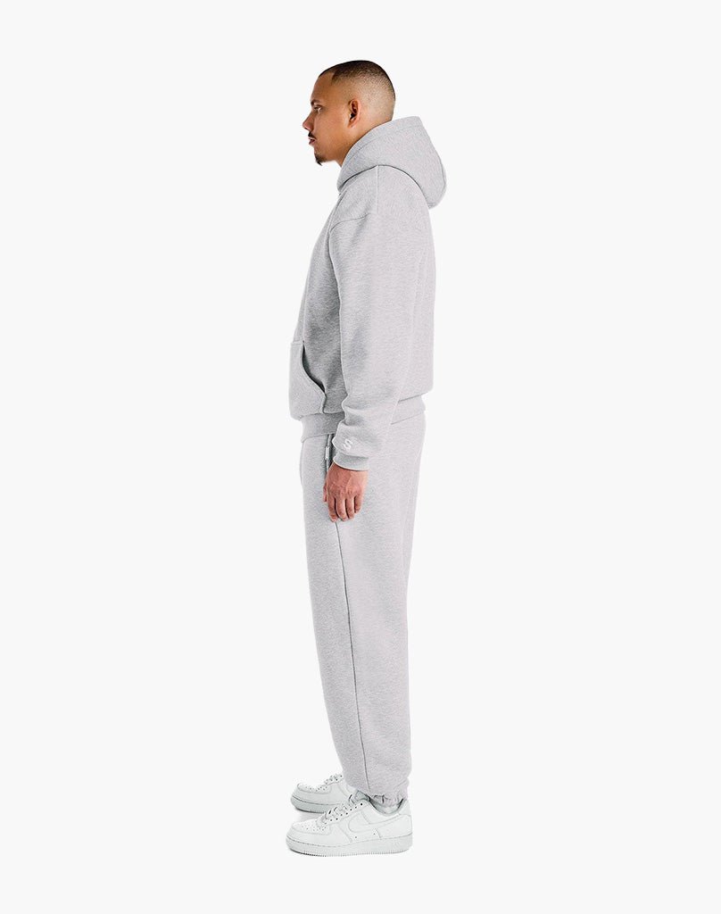 BASIC JOGGER (GREY MELANGE) Pants STATEMENT