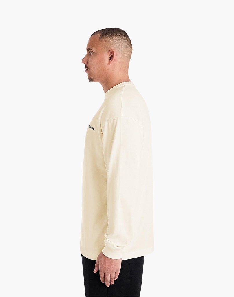 BASIC LONGSLEEVE (WHITE) STATEMENT