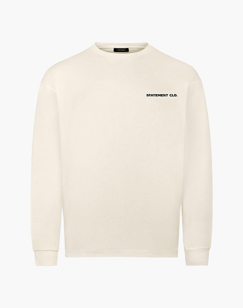 BASIC LONGSLEEVE (WHITE) STATEMENT