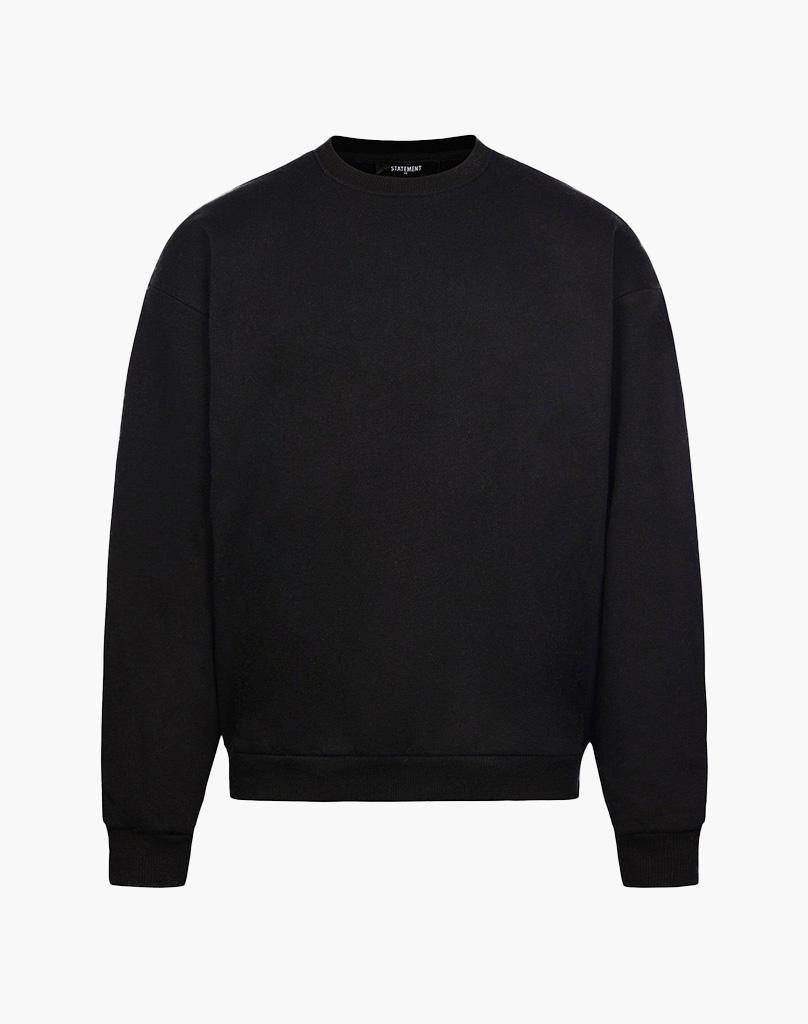 BASIC SWEATER (BLACK) STATEMENT