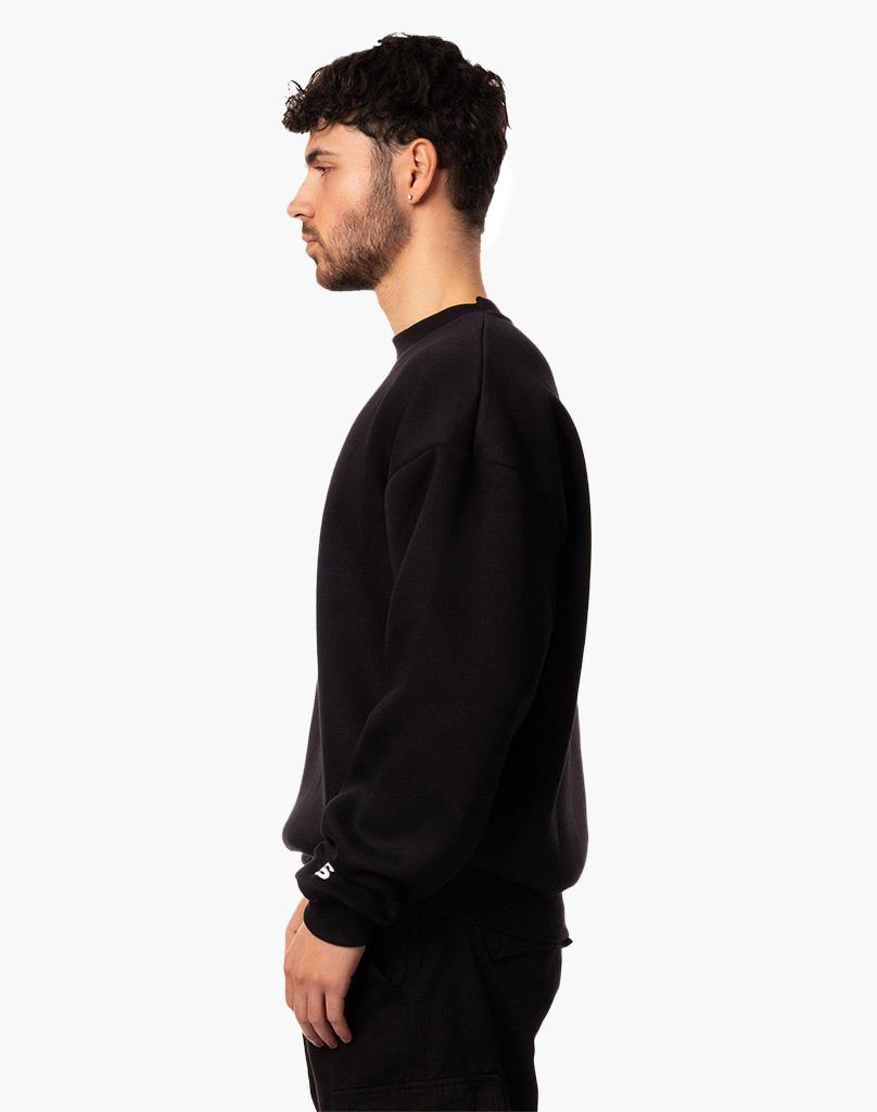 BASIC SWEATER (BLACK) STATEMENT