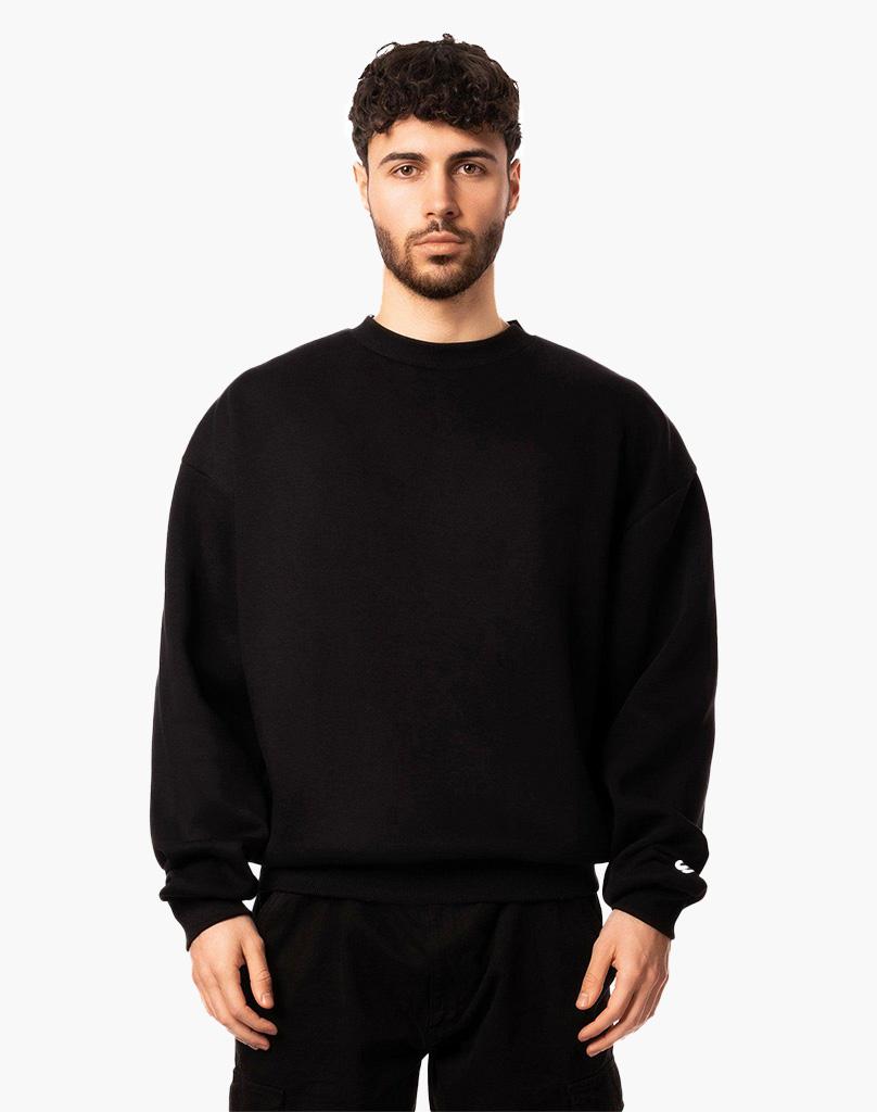 BASIC SWEATER (BLACK) STATEMENT