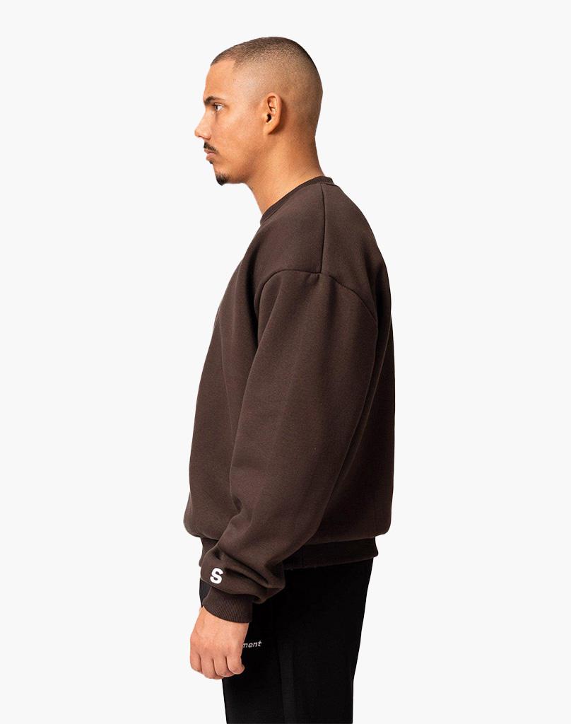BASIC SWEATER (BROWN) STATEMENT