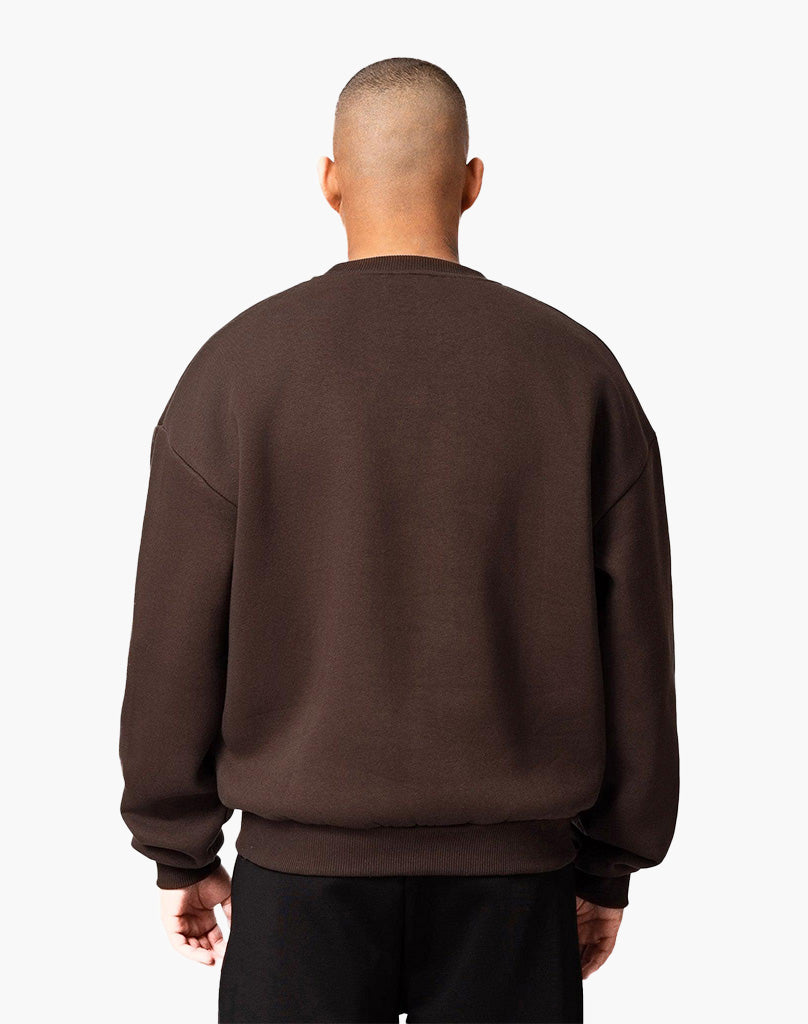 BASIC SWEATER (BROWN) STATEMENT