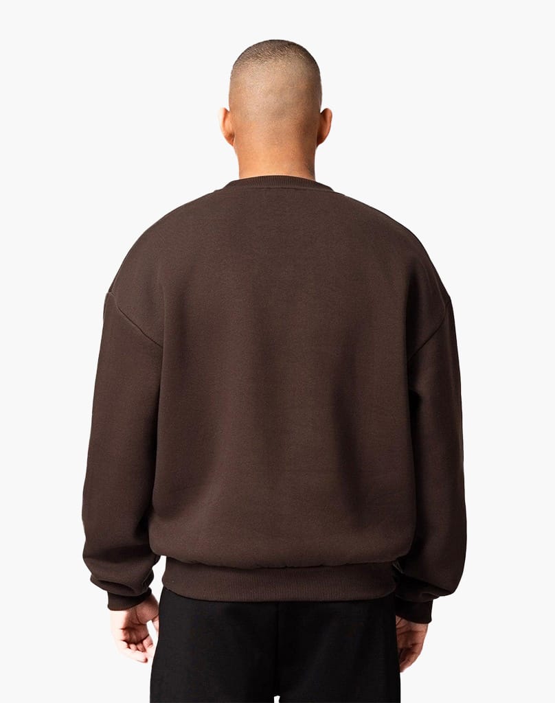 BASIC SWEATER (BROWN) Sweater STATEMENT