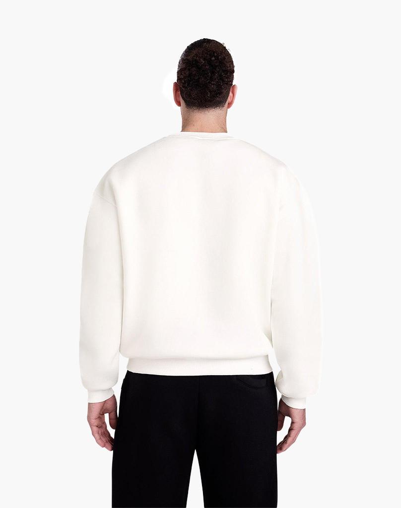 BASIC SWEATER (CREAM WHITE) STATEMENT