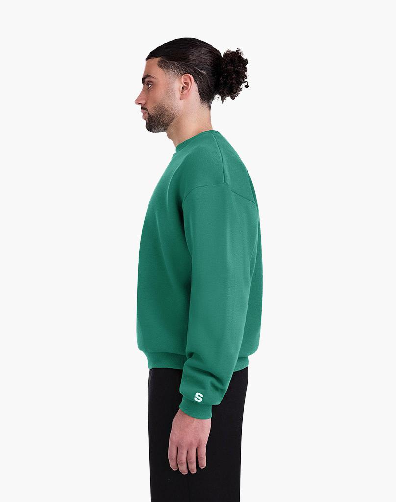 BASIC SWEATER (GREEN) STATEMENT