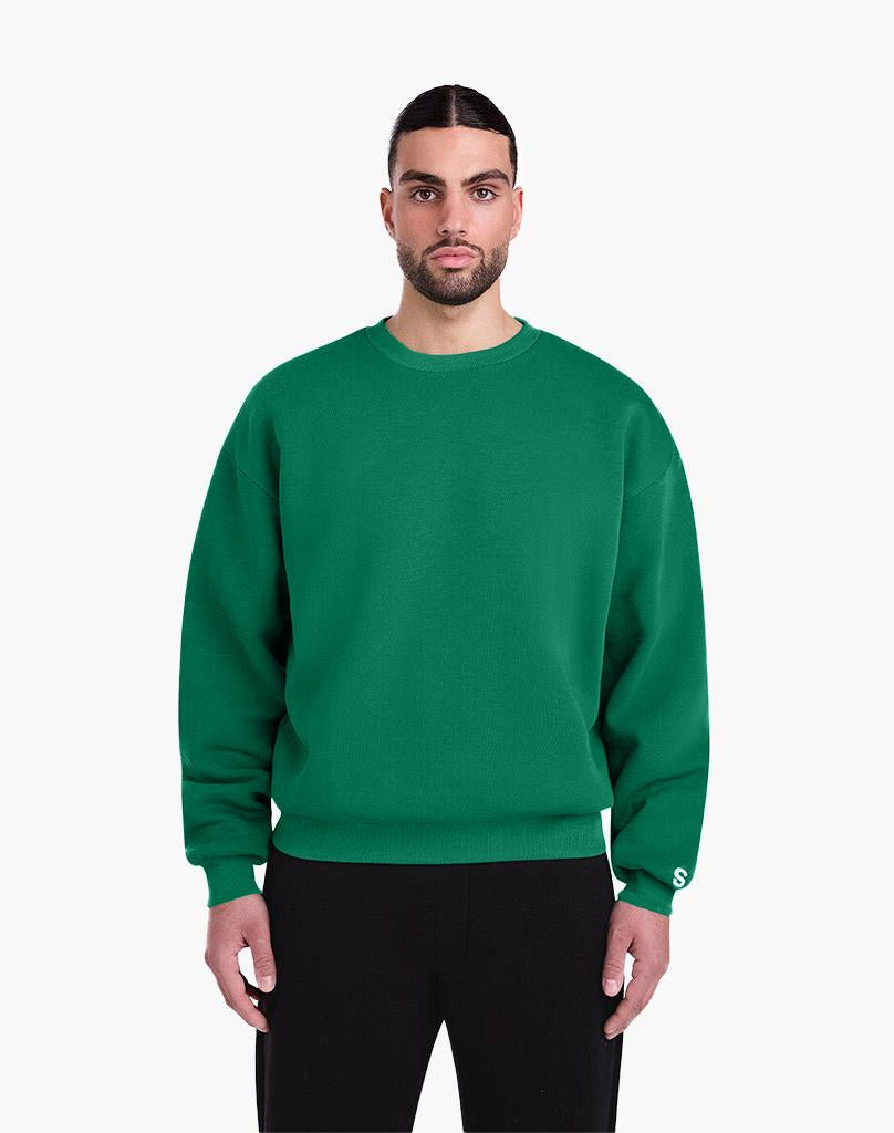 BASIC SWEATER (GREEN) Sweater STATEMENT