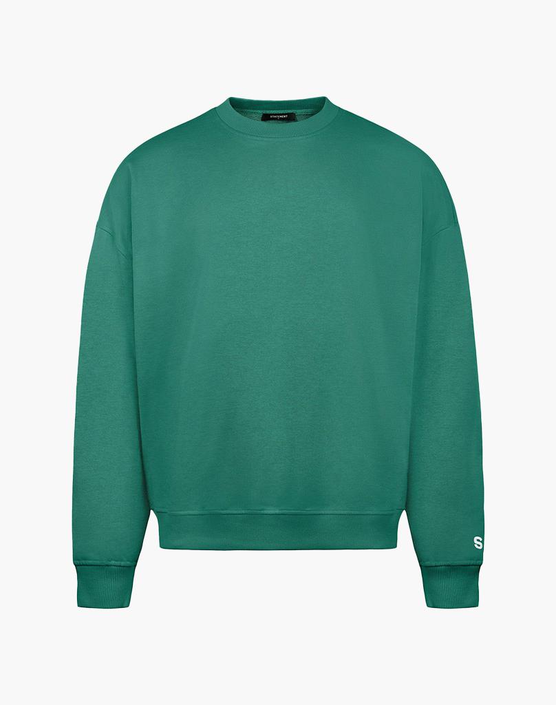 BASIC SWEATER (GREEN) STATEMENT