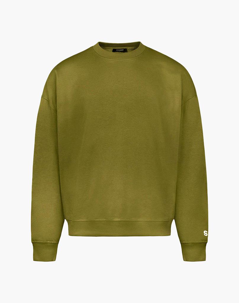 BASIC SWEATER (KHAKI) STATEMENT