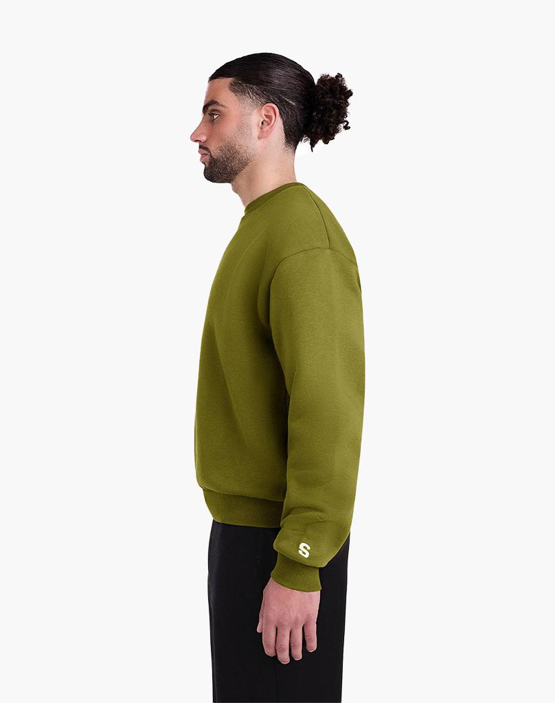 BASIC SWEATER (KHAKI) Sweater STATEMENT