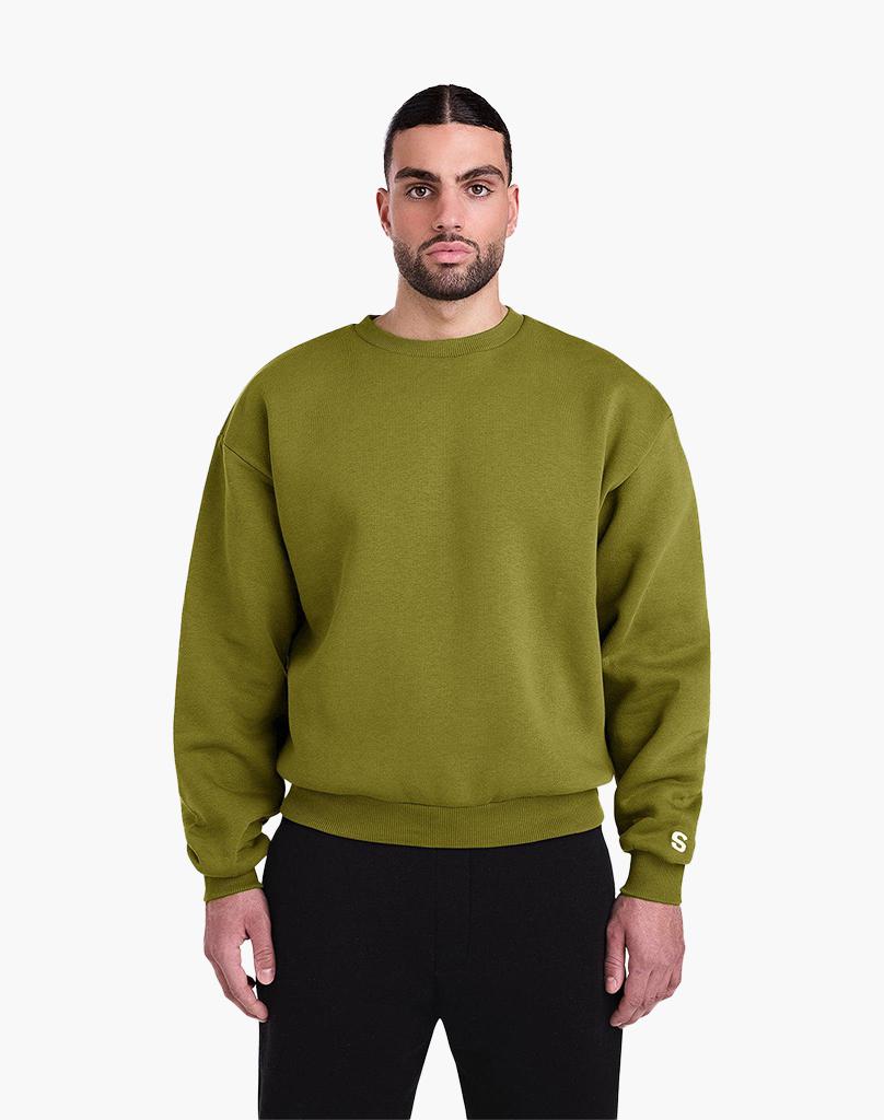 BASIC SWEATER (KHAKI) Sweater STATEMENT