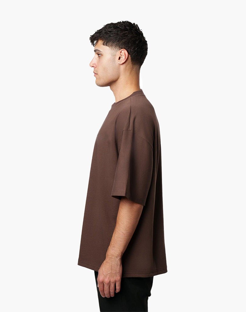 OVERSIZED TEE (CHOCOLATE BROWN) Oversized T-Shirt STATEMENT