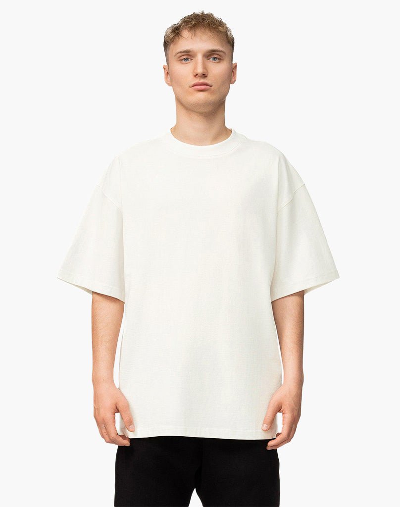 OVERSIZED TEE (CREAM WHITE) Oversized T-Shirt STATEMENT