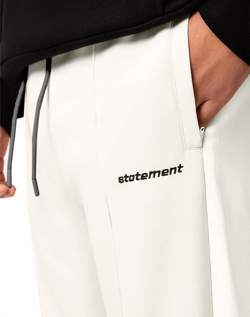 BASIC WIDE TRACKPANTS (CREAM WHITE) Pants STATEMENT