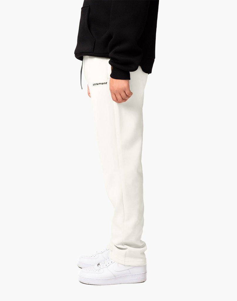 BASIC WIDE TRACKPANTS (CREAM WHITE) Pants STATEMENT