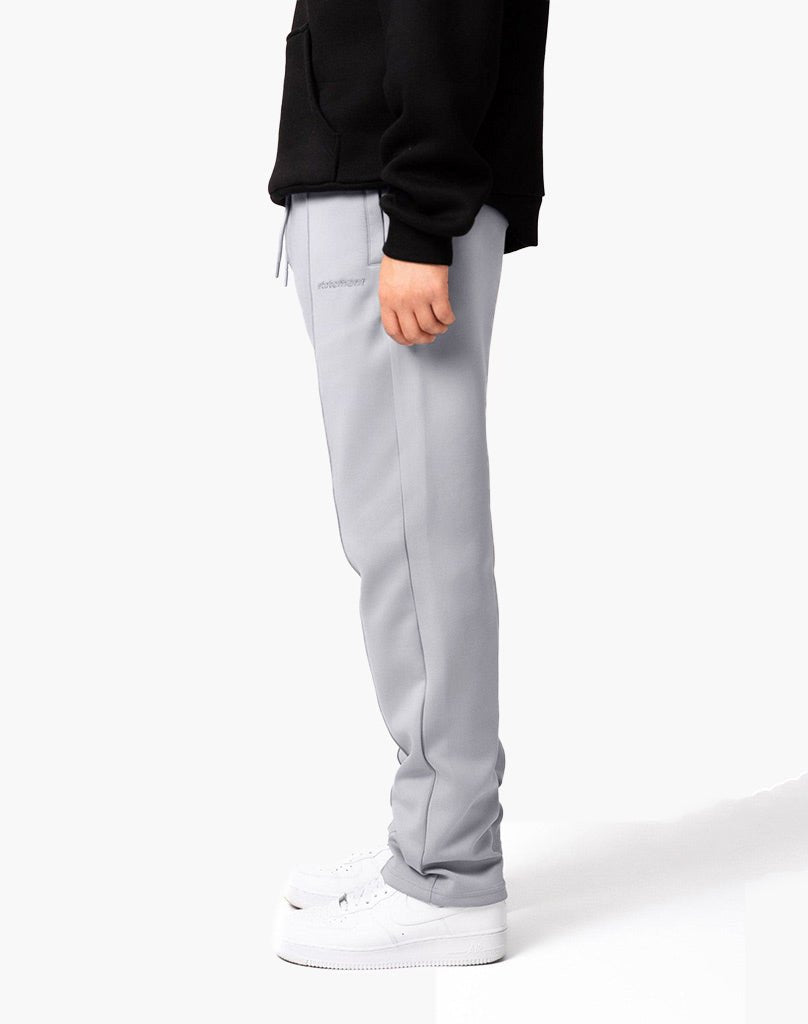 BASIC WIDE TRACKPANTS (GREY) Pants STATEMENT