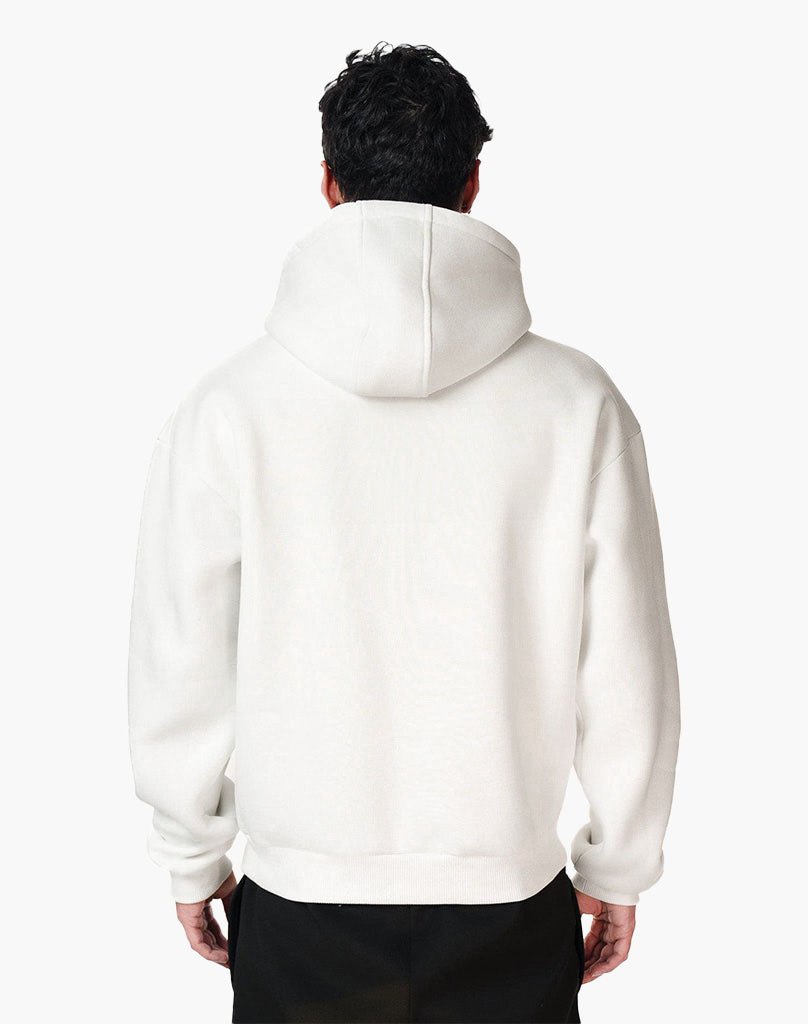 BASIC ZIP-HOODIE (CREAM WHITE) Zip-Hoodie STATEMENT