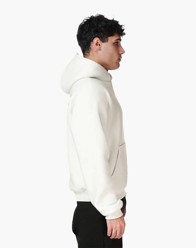 BASIC ZIP-HOODIE (CREAM WHITE) Zip-Hoodie STATEMENT