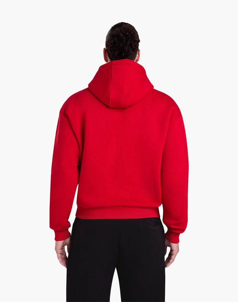 BASIC ZIP-HOODIE (RED) Zip-Hoodie STATEMENT