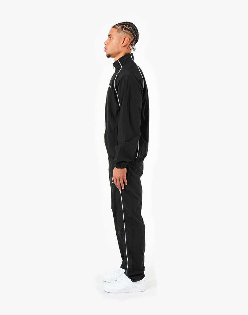 NYLON TRACK SUIT (BLACK) Tracksuits STATEMENT