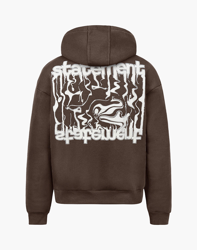 VAGUE HOODIE BROWN