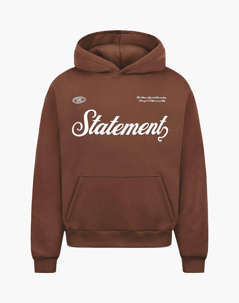 CHICAGO HOODIE (COFFEE BROWN) Hoodie STATEMENT