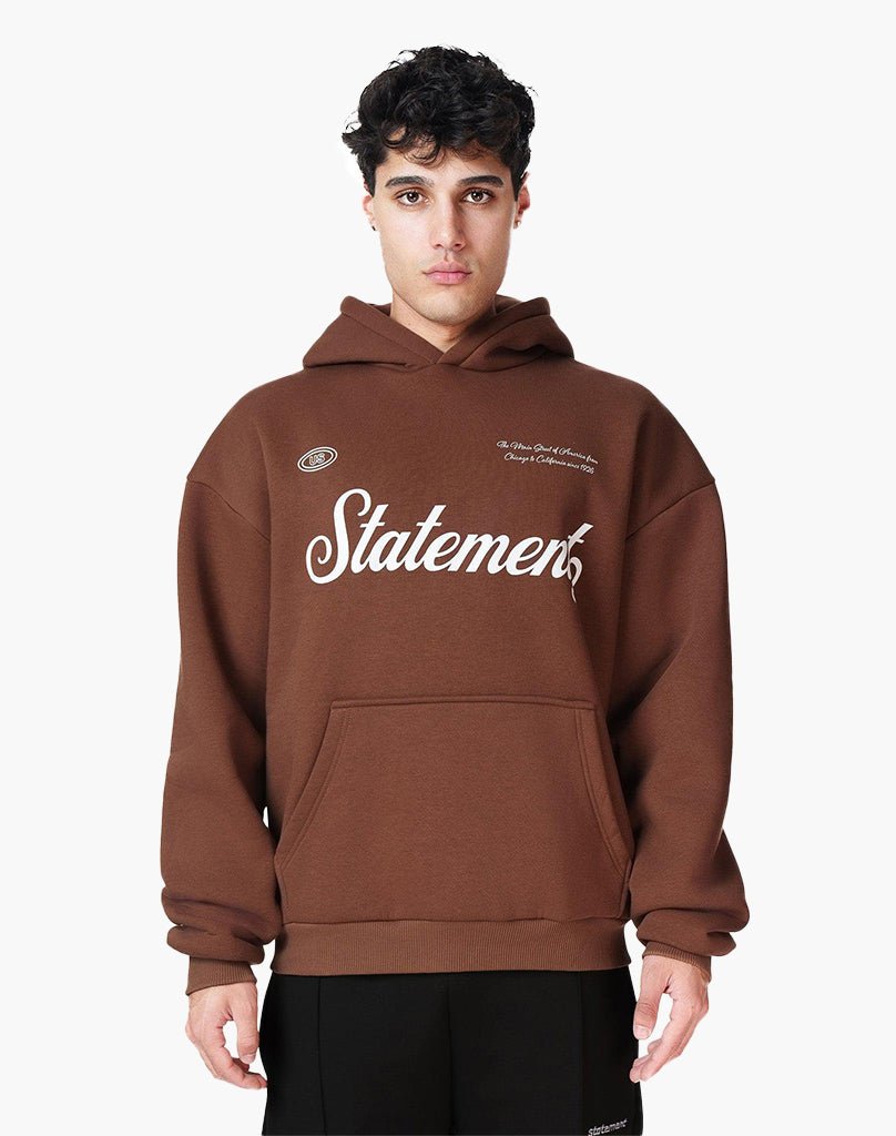 CHICAGO HOODIE (COFFEE BROWN) Hoodie STATEMENT