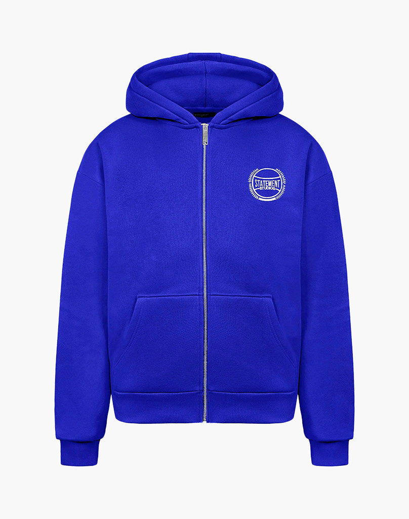 DEPARTMENT ZIP-HOODIE (ROYAL BLUE) STATEMENT