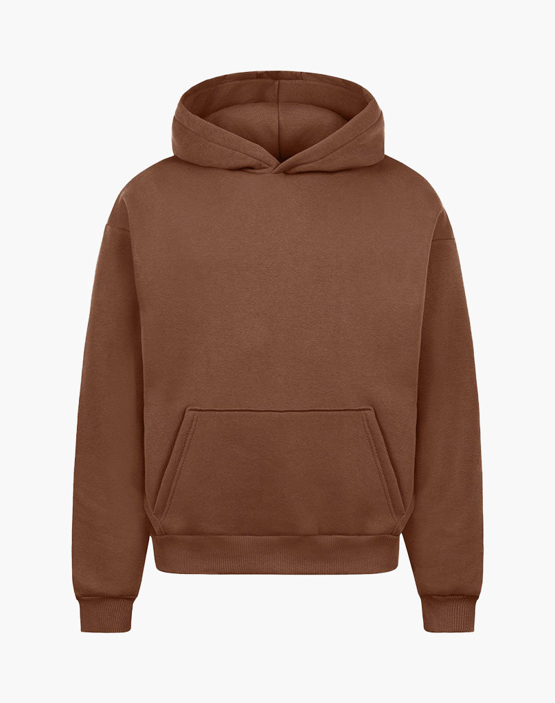 EXCHANGE HOODIE (COFFEE BROWN) STATEMENT