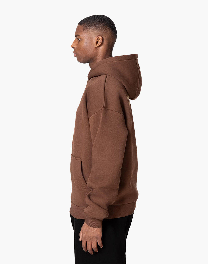 EXCHANGE HOODIE (COFFEE BROWN) STATEMENT