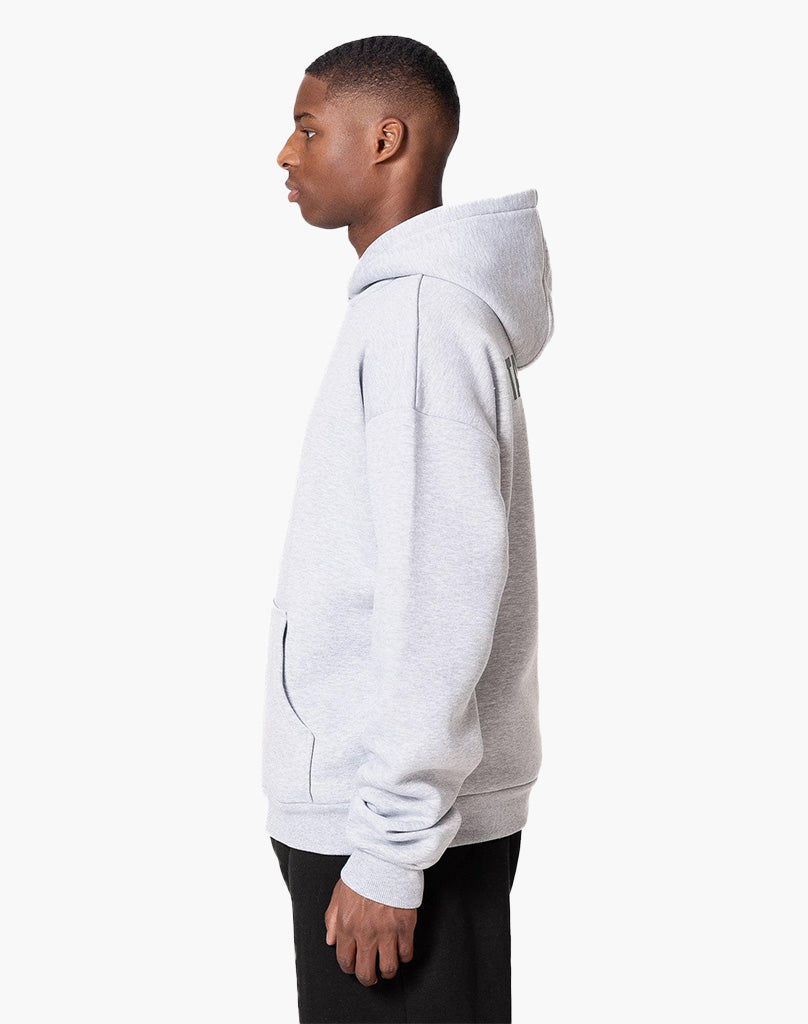 EXCHANGE HOODIE (GREY MELANGE) STATEMENT