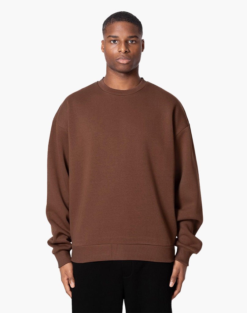 EXCHANGE SWEATER (COFFEE BROWN) Sweater STATEMENT