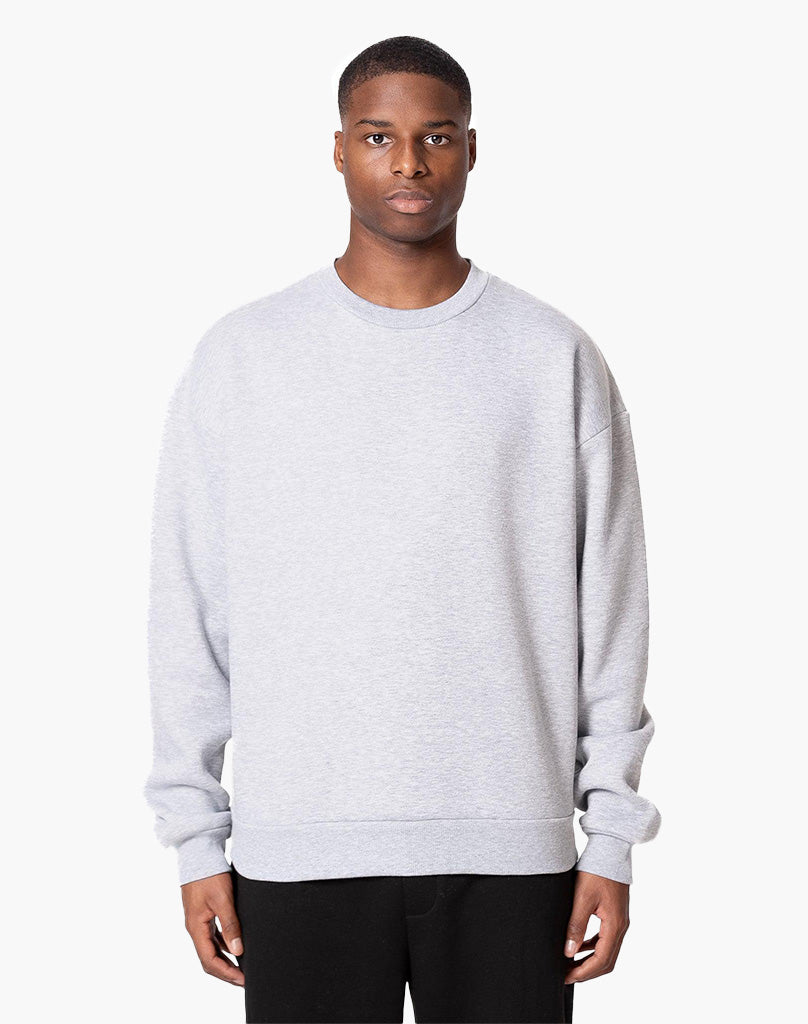 EXCHANGE SWEATER (GREY MELANGE) STATEMENT