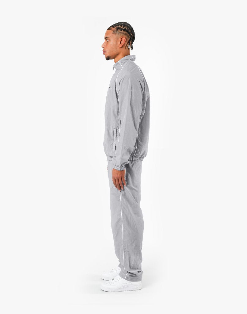 NYLON TRACK SUIT (GREY) Tracksuits STATEMENT