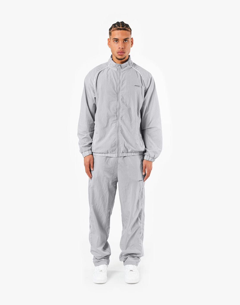 NYLON TRACK SUIT (GREY) Tracksuits STATEMENT