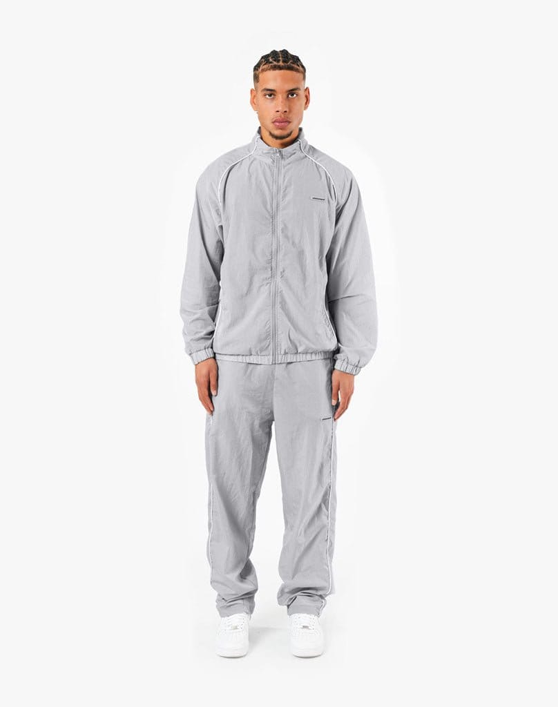 NYLON TRACK SUIT (GREY) Tracksuits STATEMENT