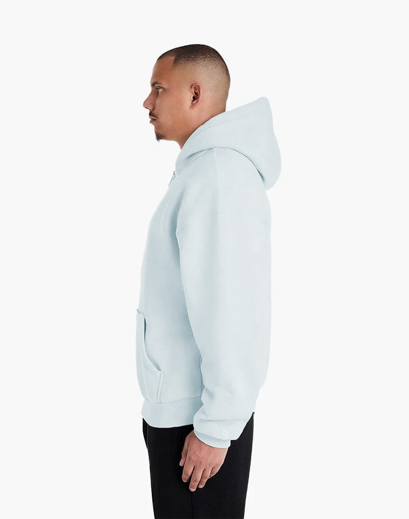 BASIC ZIP-HOODIE (MINT) STATEMENT