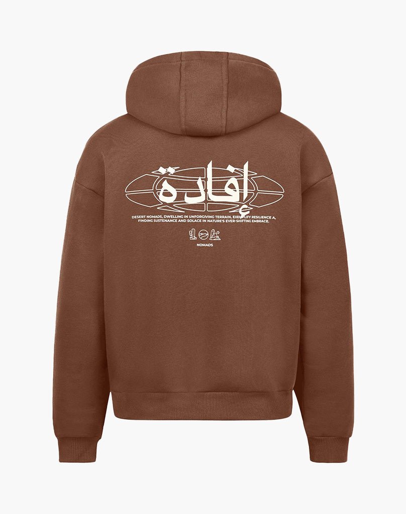IFADA HOODIE (COFFEE BROWN) Hoodie STATEMENT
