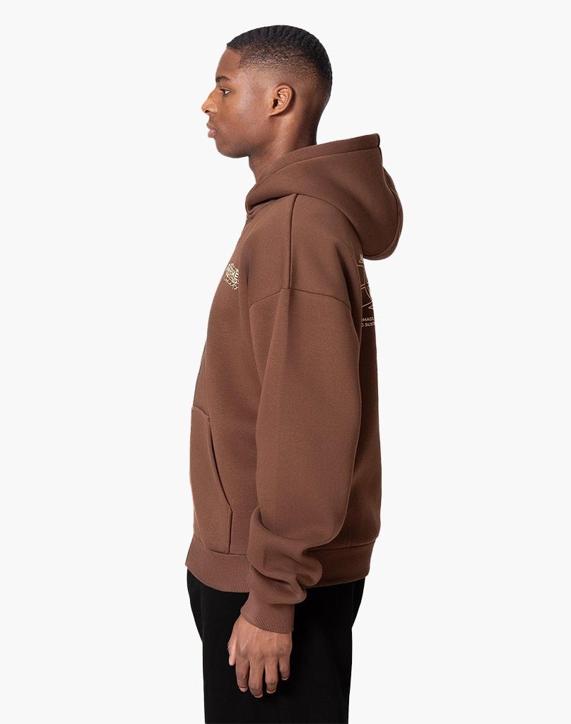 IFADA HOODIE (COFFEE BROWN) Hoodie STATEMENT