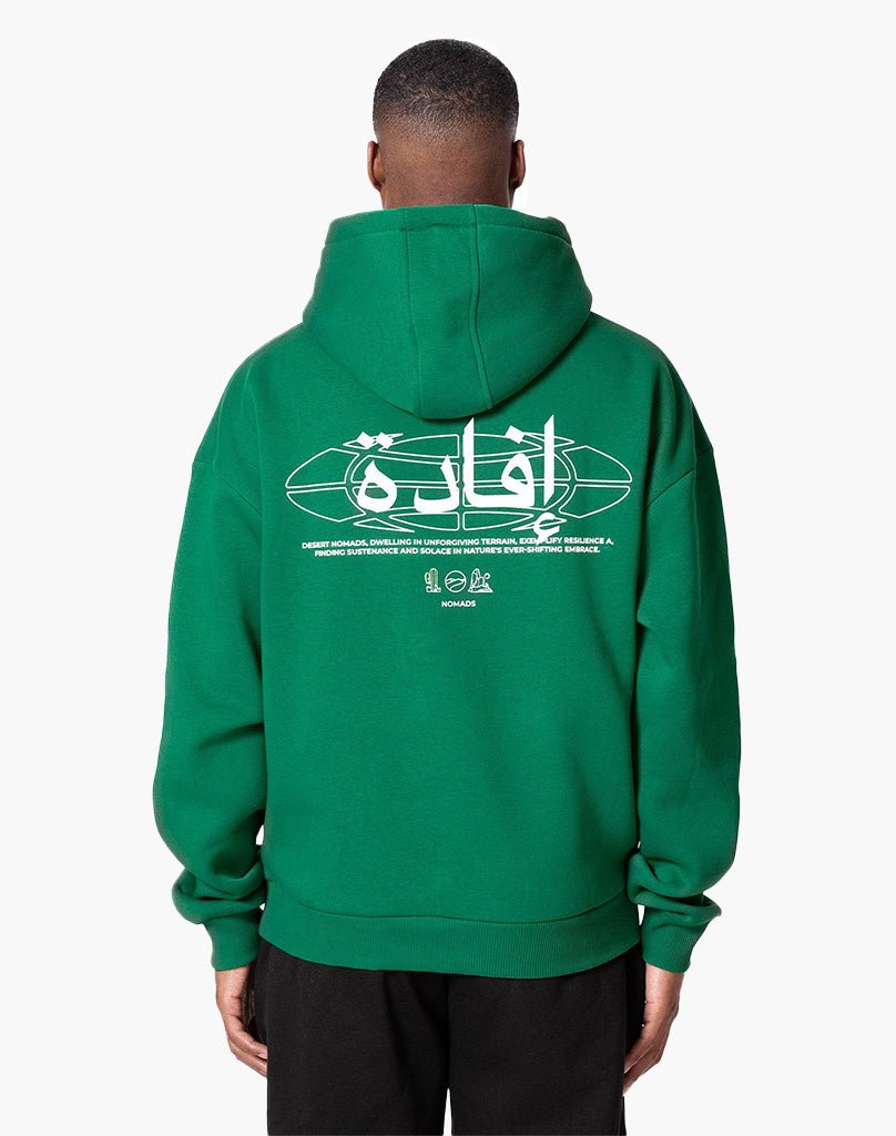 IFADA ZIP-HOODIE (WOOD GREEN) Zip-Hoodie STATEMENT