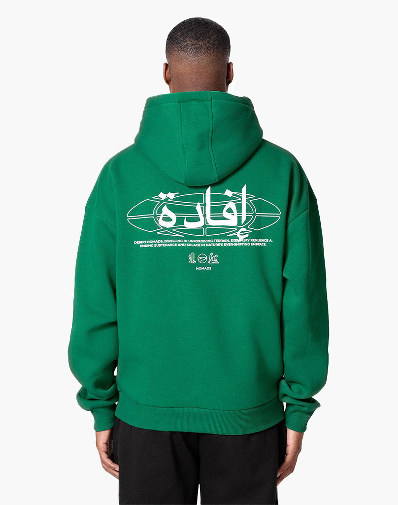 IFADA ZIP-HOODIE (WOOD GREEN) Zip-Hoodie STATEMENT
