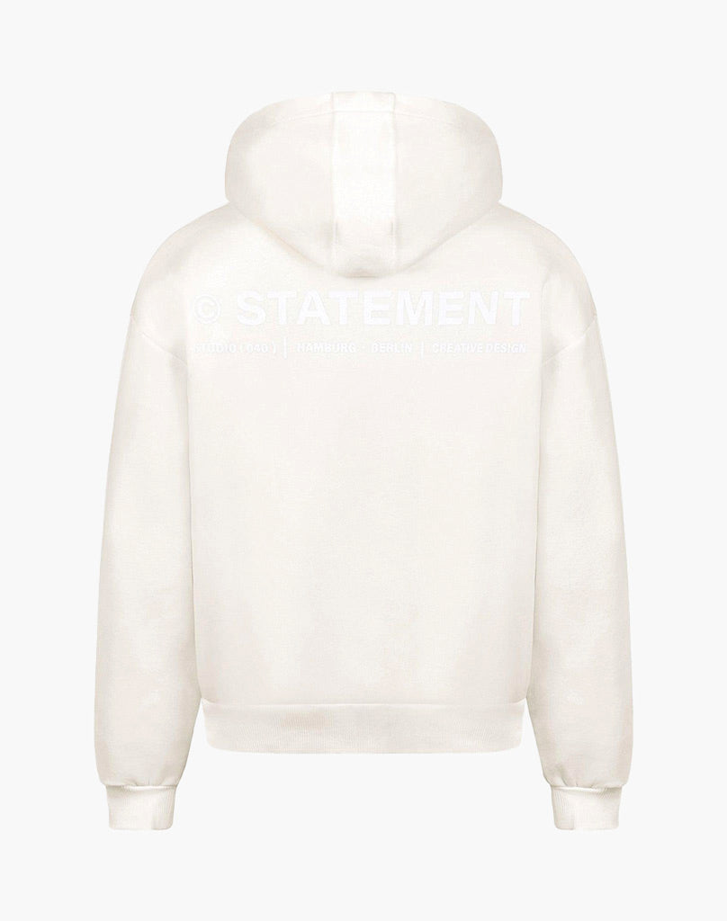 INITIAL HOODIE (CREAM WHITE) STATEMENT