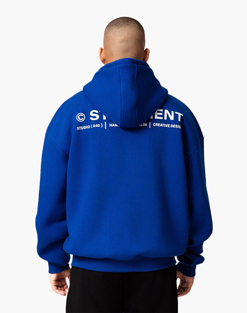 INITIAL HOODIE (ROYAL BLUE) STATEMENT